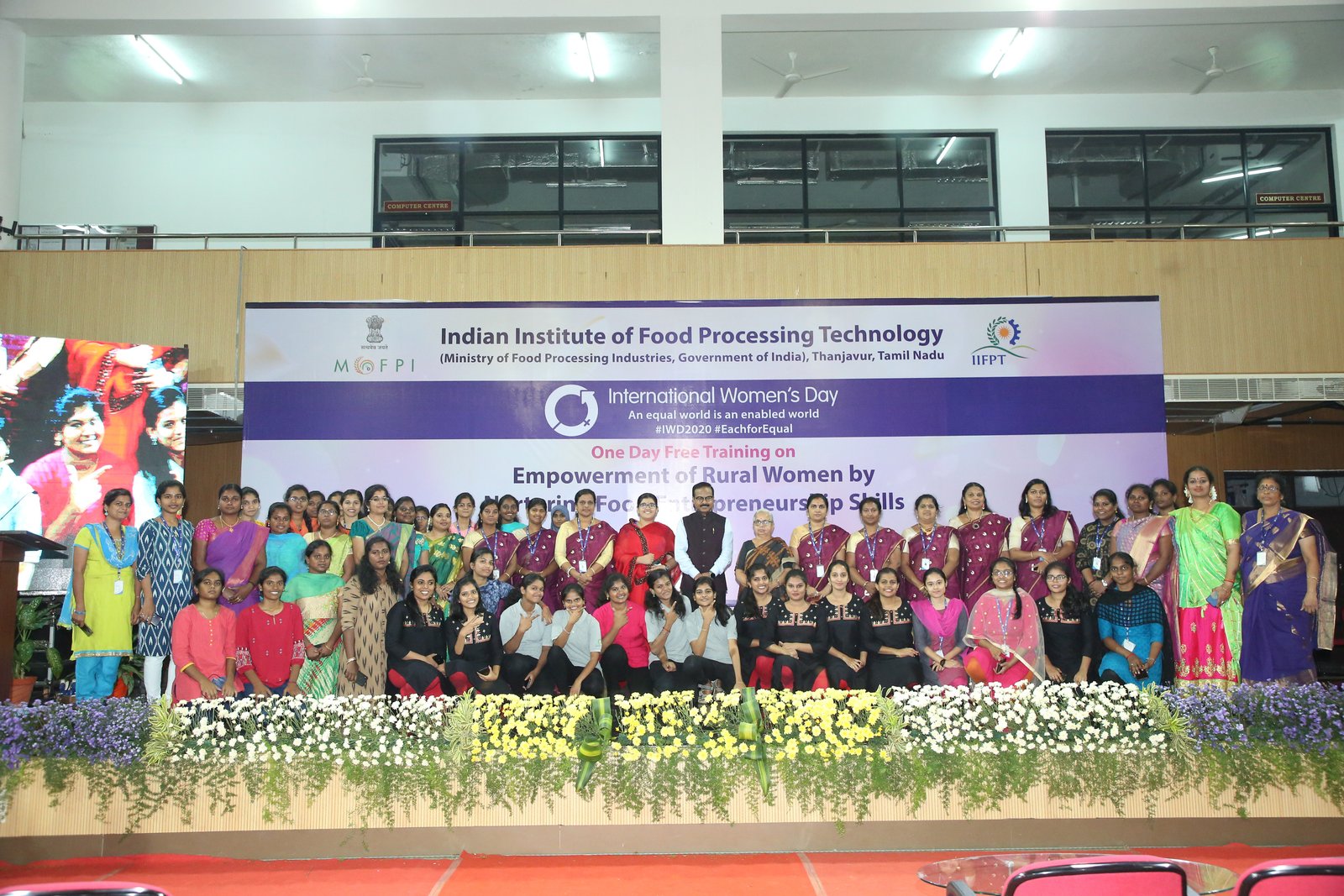 IIFPT women's day food display